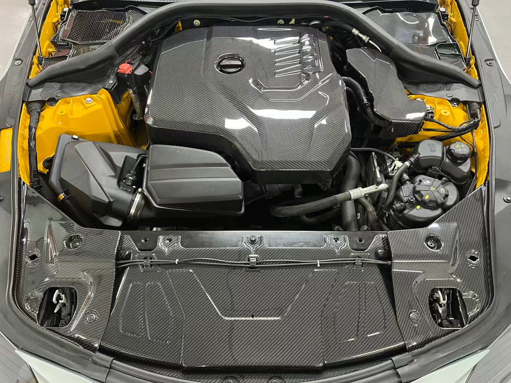 【受注生産】 GRスープラ Supra(A90/A91)2.0T専用ドライカーボン製エンジンカバー