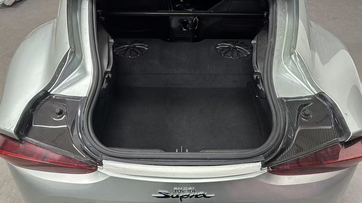 【受注生産】 GRスープラ Supra(A90/A91)専用ドライカーボン製トランクエンドトリム