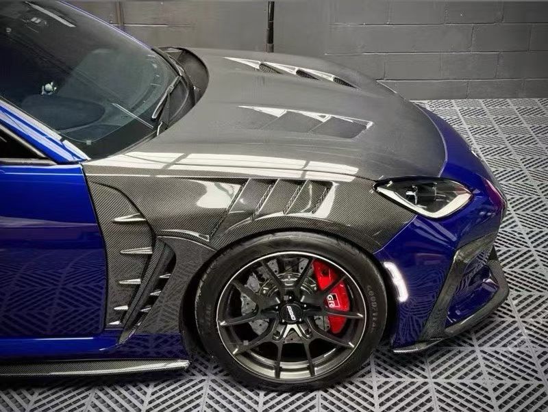 【受注生産】GR86（ZN8） / BRZ（ZD8）ウエットカーボン製 フロントフェンダー