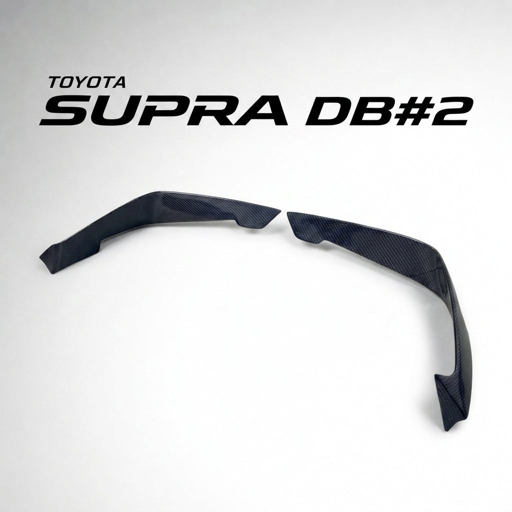 【受注生産】 GRスープラ Supra （A90/A91）ウェットカーボン フロントダクト アッパー ガーニッシュ R2仕様