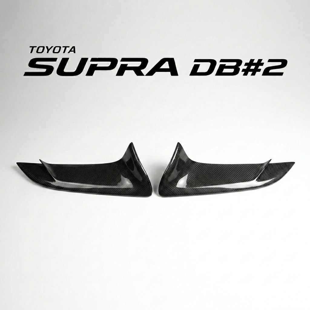 【受注生産】 GRスープラ Supra（A90/A91）ウェットカーボン製 フロントダクト ロア ガーニッシュ
