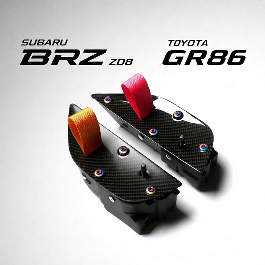 【受注生産】GR86（ZN8） / BRZ（ZD8）ドライカーボン インナードアハンドル（GT3RSレーシングスタイル）