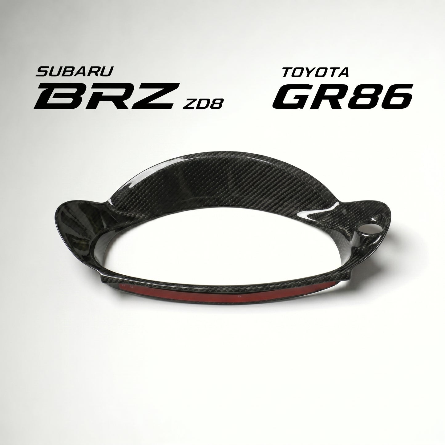 【受注生産】GR86（ZN8） / BRZ（ZD8）ドライカーボン製 メーターインナーフードカバー