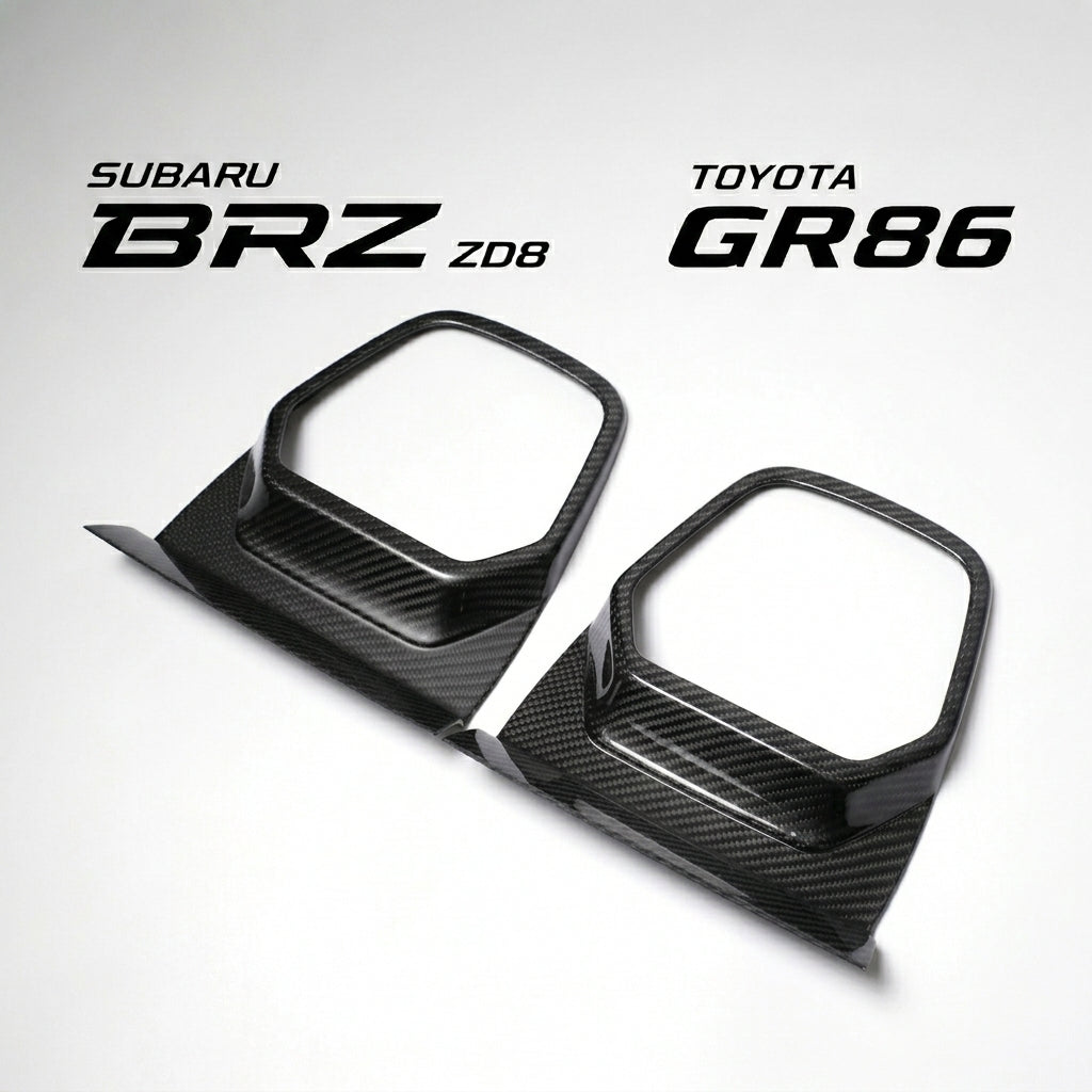 【受注生産】GR86（ZN8） / BRZ（ZD8）ドライカーボン製 シフトパネルカバー AT用