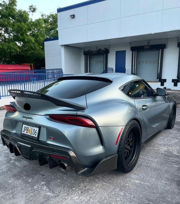 【受注生産】GRスープラ Supra（A90/A91）ウェットカーボン製トランクスポイラー/ダックテール RW3