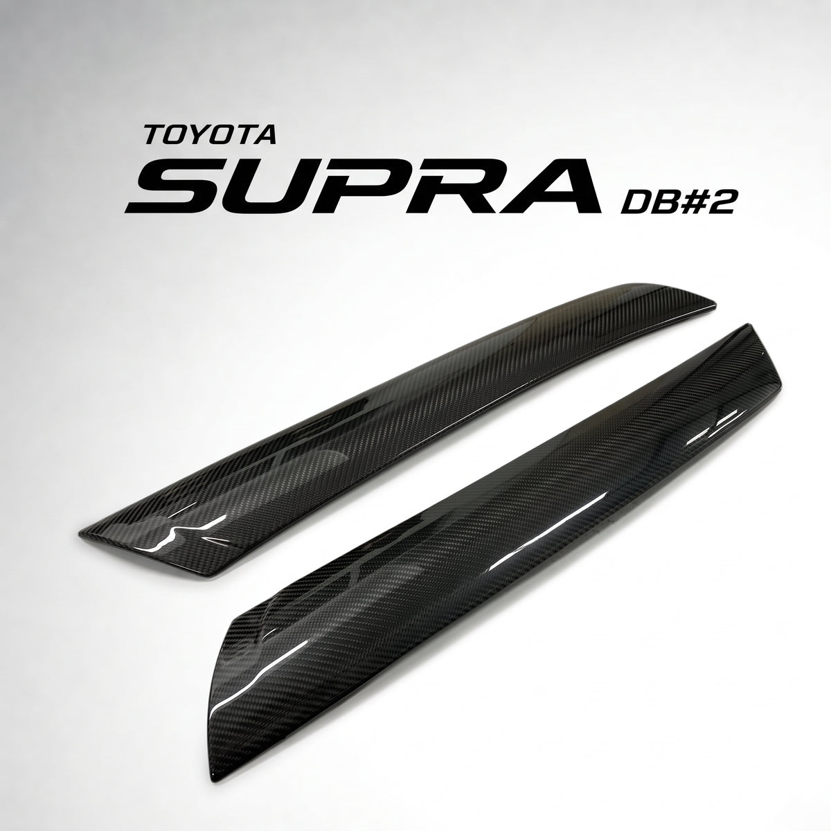 【受注生産】 GRスープラ Supra（A90/A91）専用ドライカーボン製Aピラーカバー