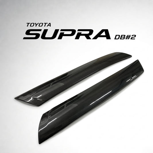 【受注生産】 GRスープラ Supra（A90/A91）専用ドライカーボン製Aピラーカバー
