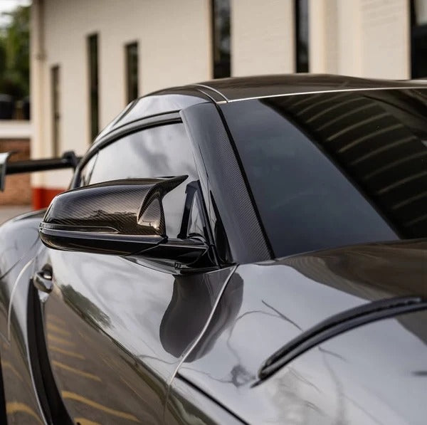 【受注生産】 GRスープラ Supra（A90/A91）専用ドライカーボン製Aピラーカバー