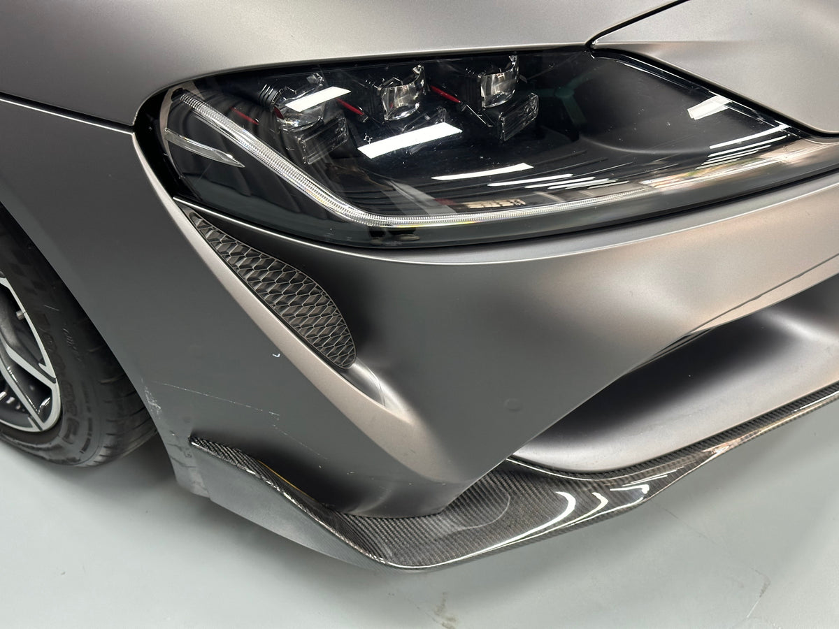 【受注生産】 GRスープラ Supra（A90/A91）専用カーボン製フロントスポイラー（純正形状）