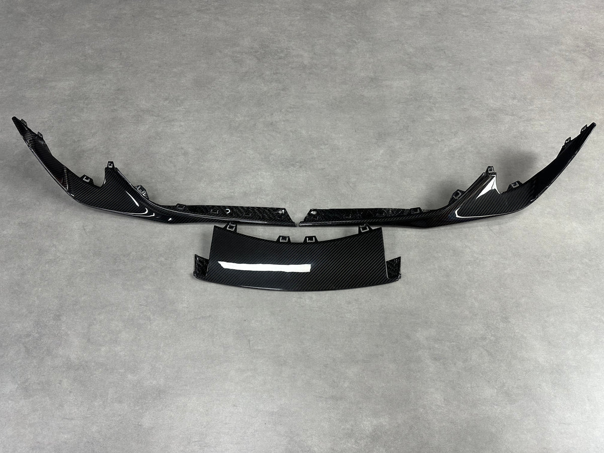 【受注生産】 GRスープラ Supra（A90/A91）専用カーボン製フロントスポイラー（純正形状）
