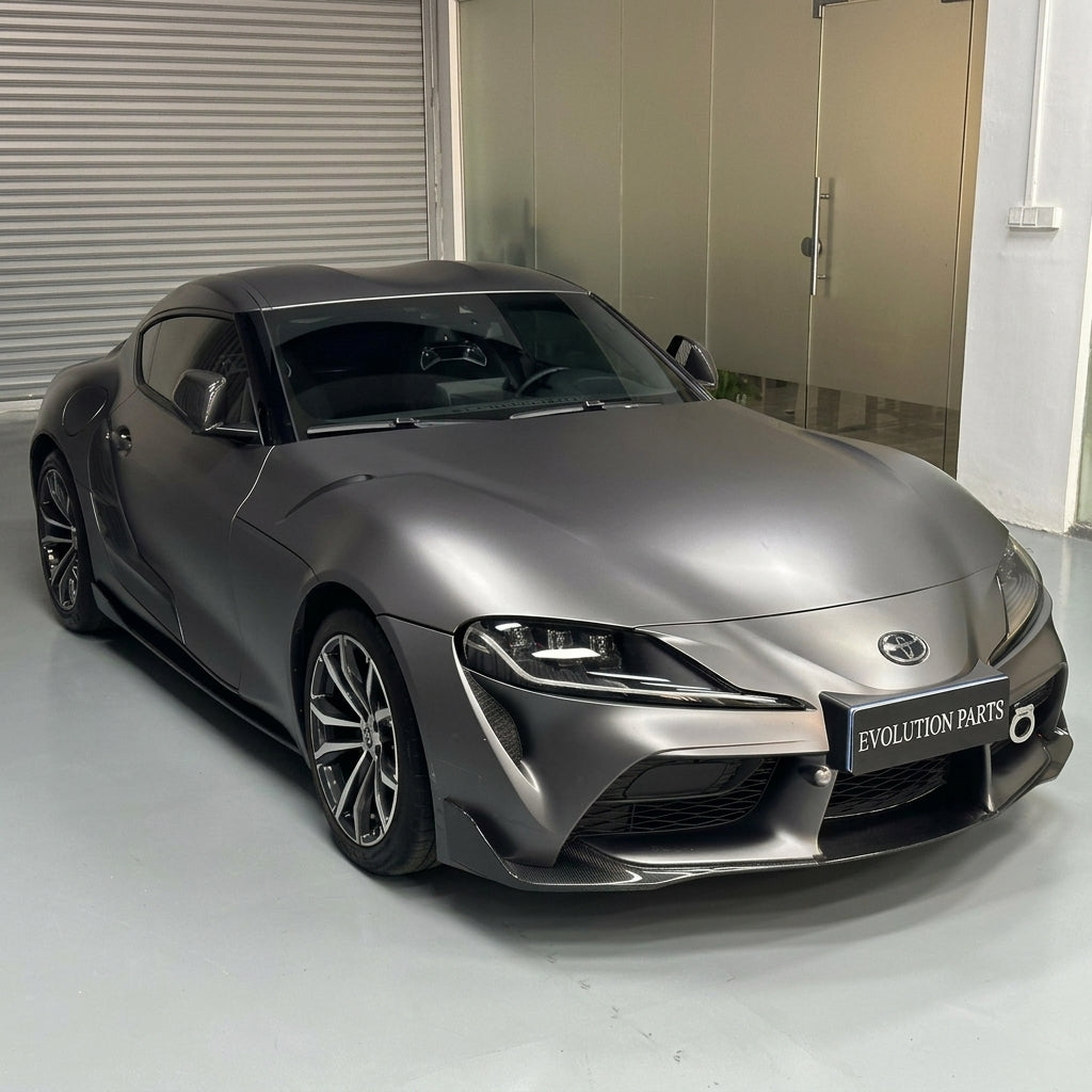 【受注生産】 GRスープラ Supra（A90/A91）専用カーボン製フロントスポイラー（純正形状）