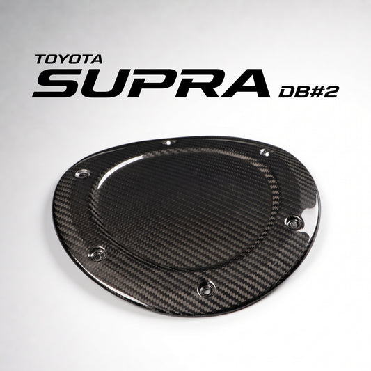 【受注生産】 GRスープラ Supra（A90/A91）専用ドライカーボン製フューエルリッドカバー