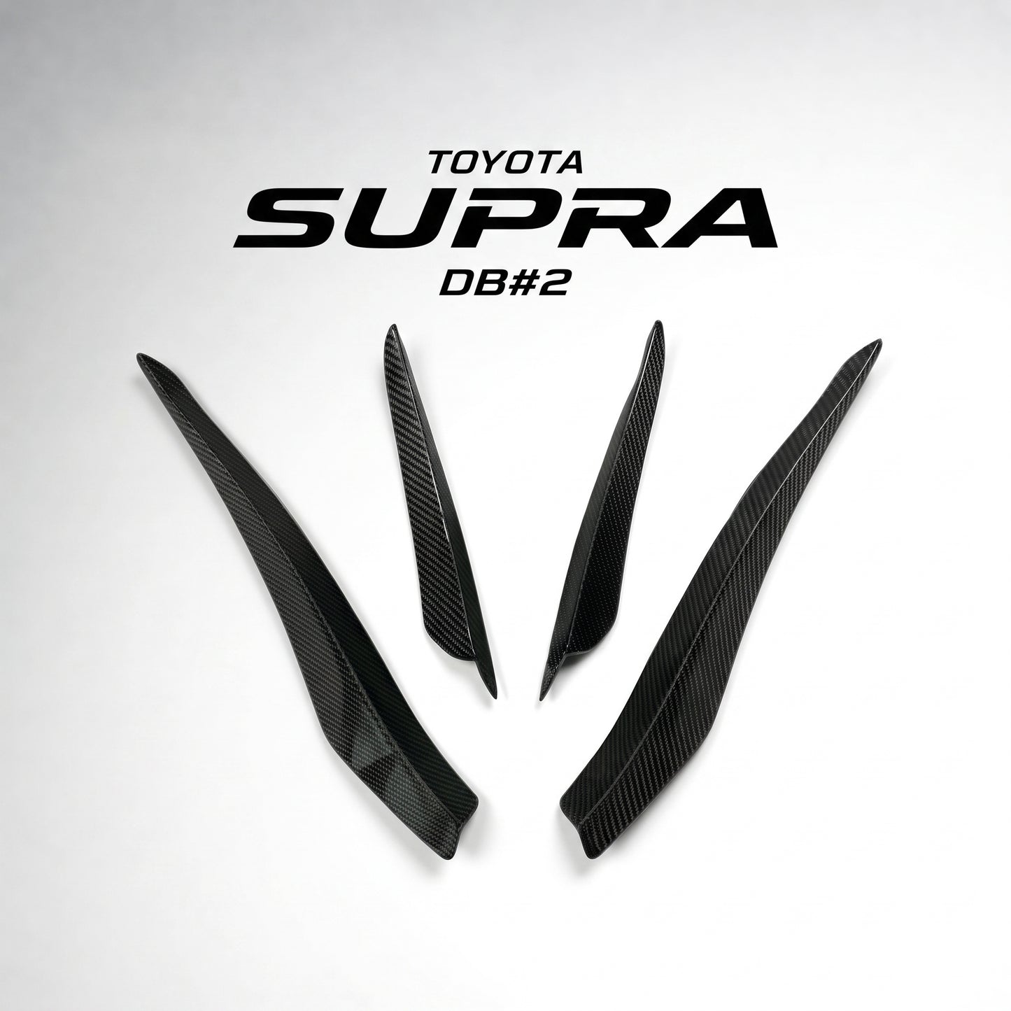 【受注生産】 GRスープラ Supra（A90/A91）ウエットカーボン製カナード/ダイブプレーン RW