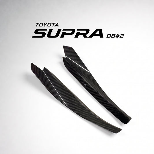 【受注生産】 GRスープラ Supra（A90/A91）ドライカーボン製カナード/ダイブプレーン R4