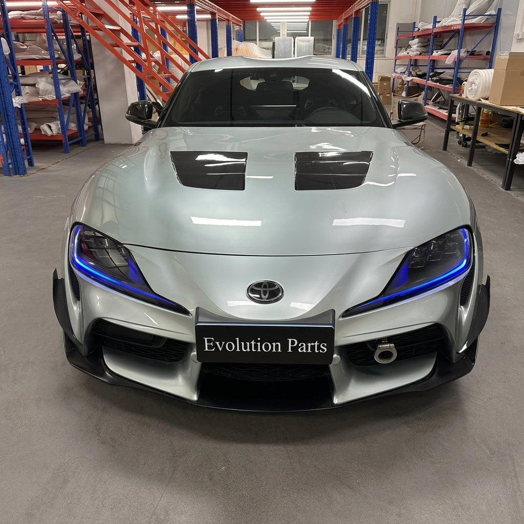 【受注生産】 GRスープラ Supra（A90/A91）ドライカーボン製カナード/ダイブプレーン R4