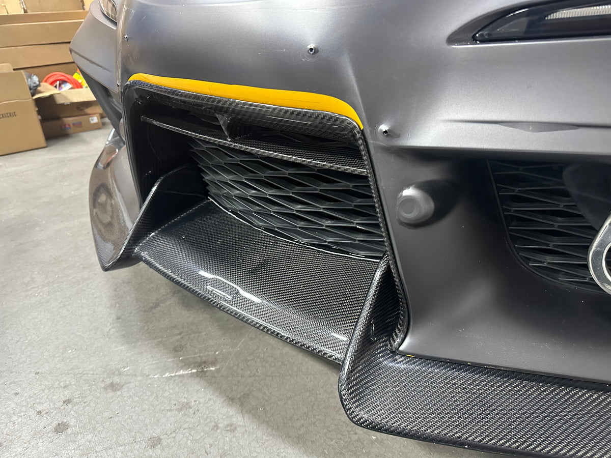 【受注生産】 GRスープラ Supra（A90/A91）専用ドライカーボン製センターバンパーベント