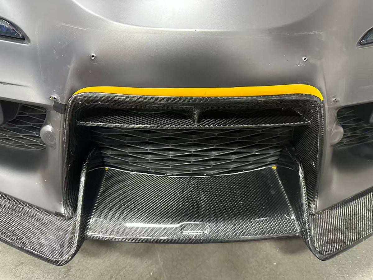 【受注生産】 GRスープラ Supra（A90/A91）専用ドライカーボン製センターバンパーベント