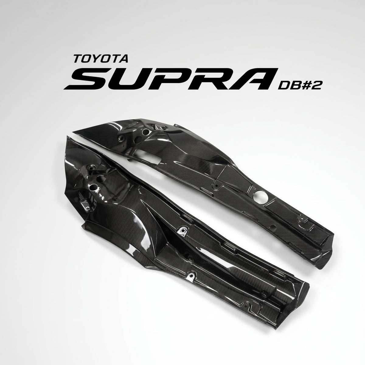 【受注生産】 GRスープラ Supra（A90/A91）専用ドライカーボン製フェンダーカウル / フェンダーホイールカウルカバー