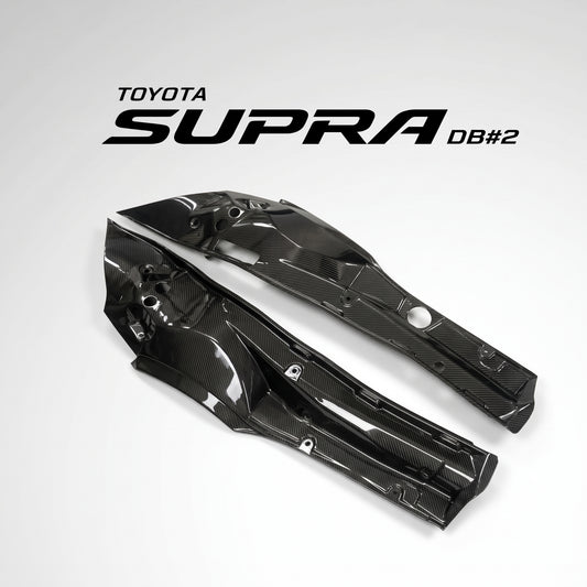【受注生産】 GRスープラ Supra（A90/A91）専用ドライカーボン製フェンダーカウル / フェンダーホイールカウルカバー