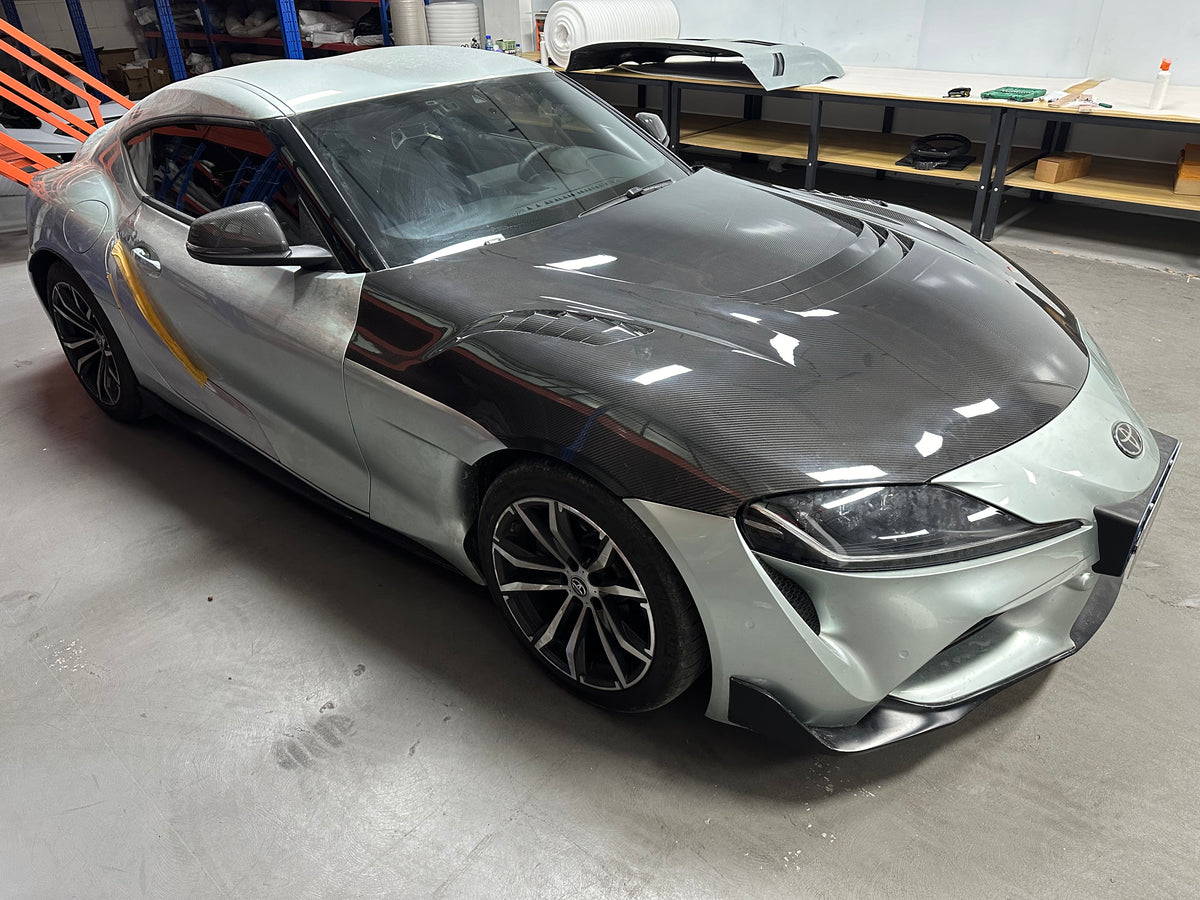 【受注生産】 GRスープラ Supra（A90/A91）専用カーボン製ボンネットRW2