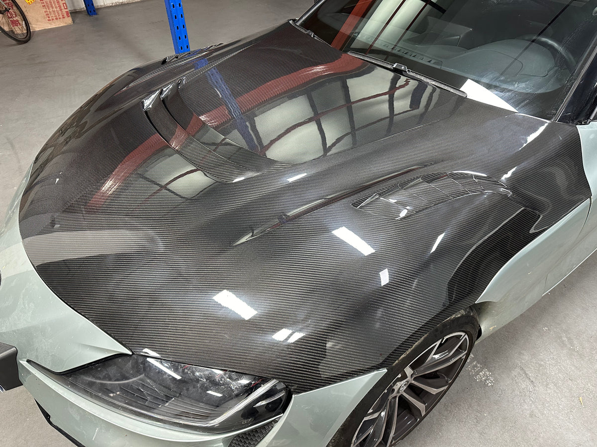 【受注生産】 GRスープラ Supra（A90/A91）専用カーボン製ボンネットRW2