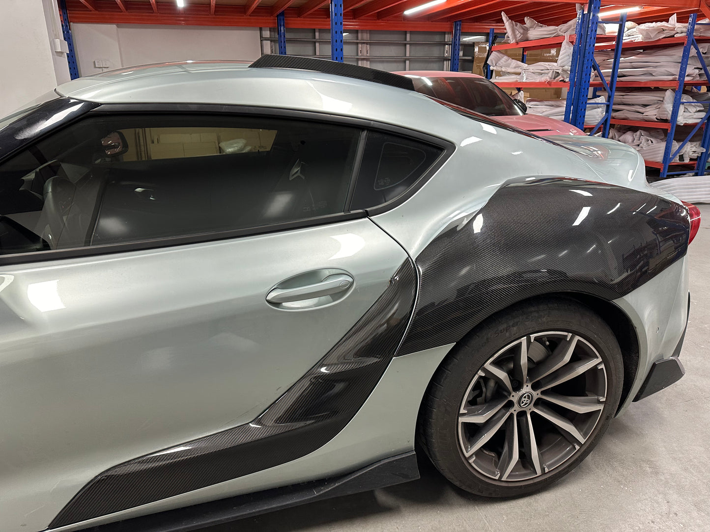 【受注生産】 GRスープラ Supra（A90/A91）ウェットカーボン製リアワイドフェンダー