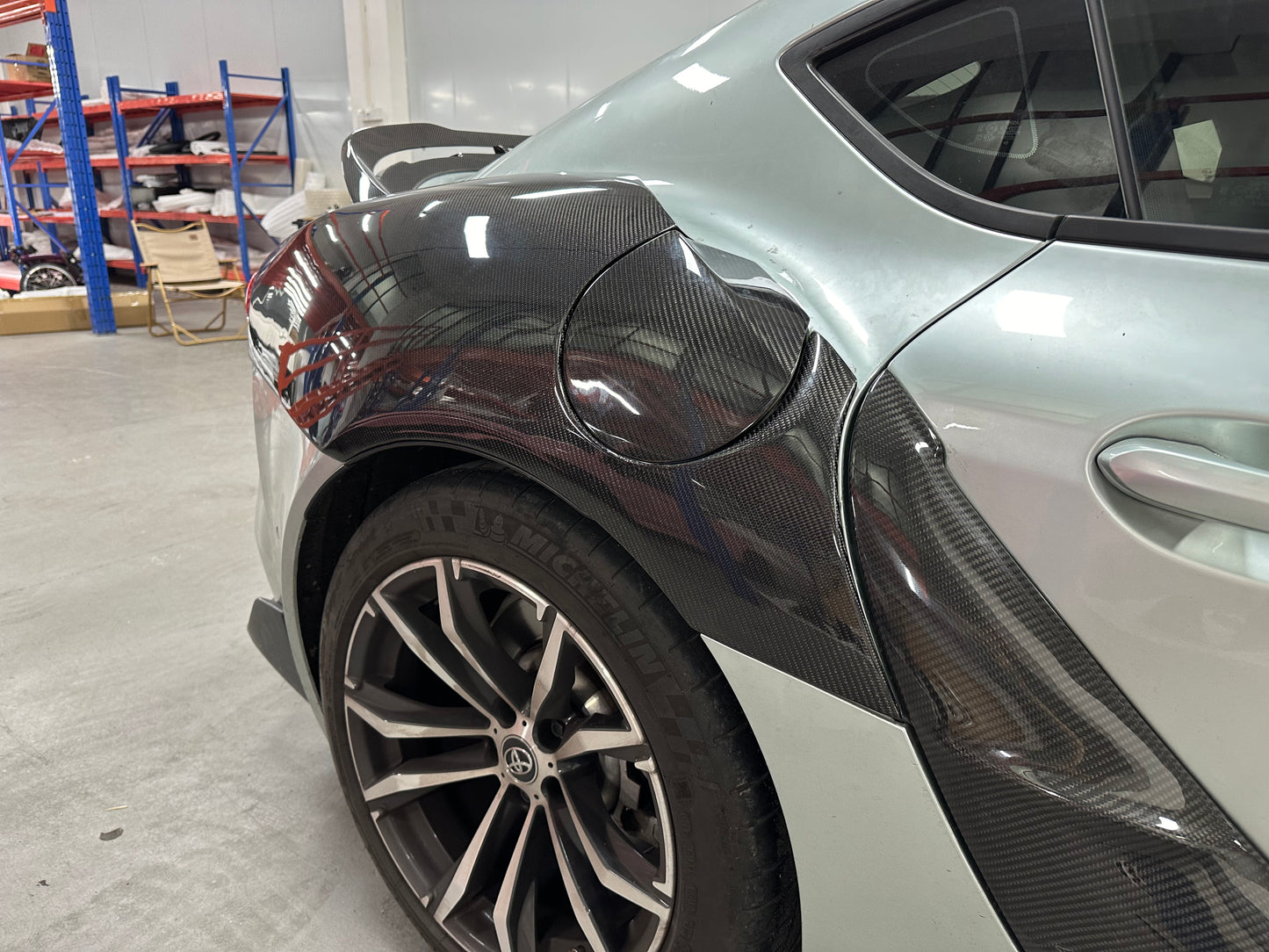 【受注生産】 GRスープラ Supra（A90/A91）ウェットカーボン製リアワイドフェンダー