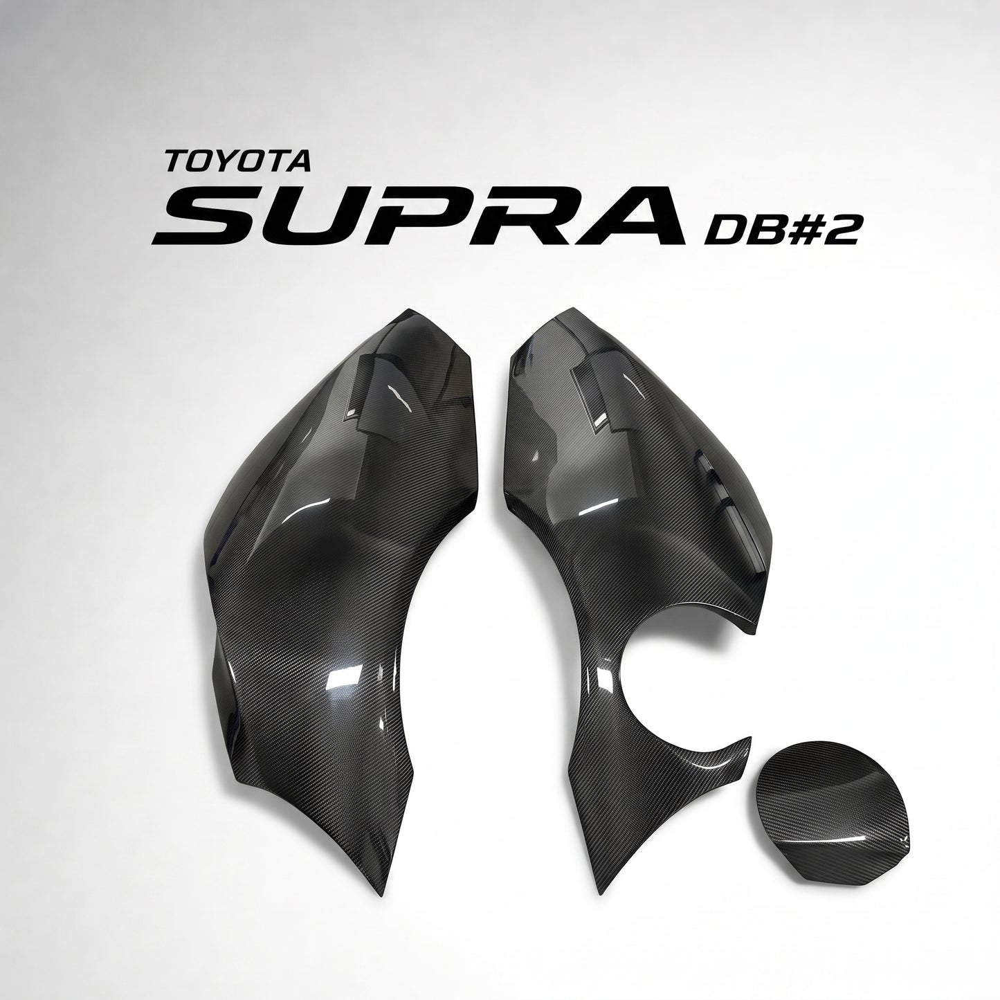 【受注生産】 GRスープラ Supra（A90/A91）ウェットカーボン製リアワイドフェンダー